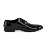 Faux patent leather upper material
